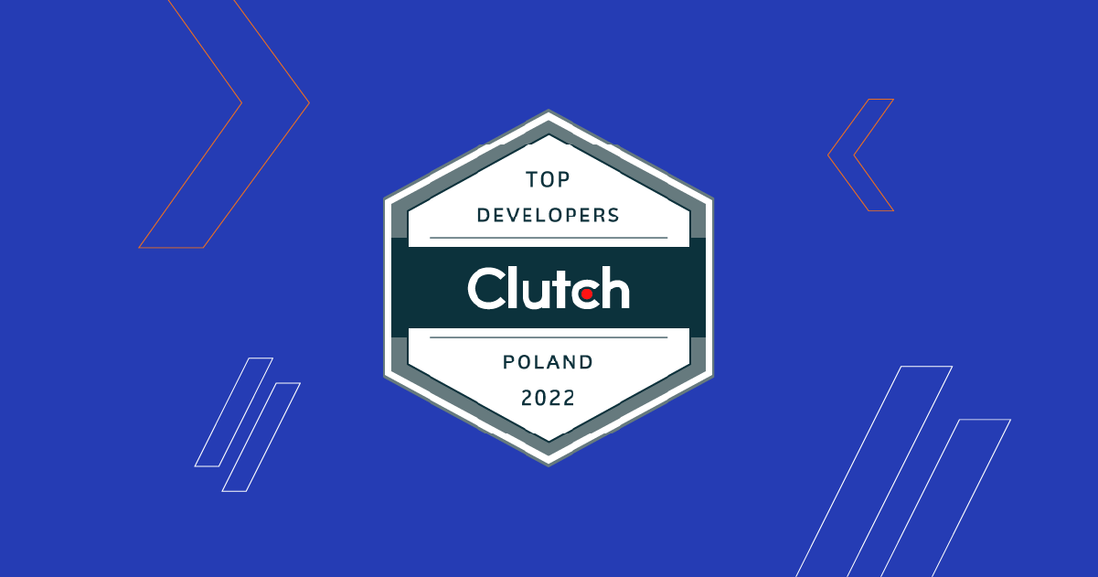 codete named leading web developer in poland 2022 by clutch main c8965510fa